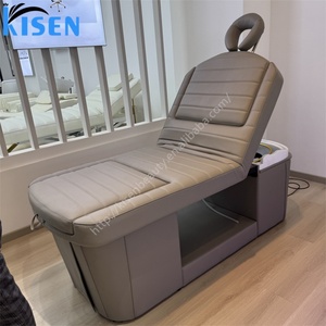 KISEN Lit de massage électrique pour shampoing, Spa capillaire japonais, Thérapie aquatique, Fauteuil de coiffeur, Mobilier de salon de beauté et de lavage de cheveux - Product Image 2