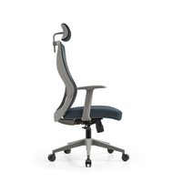 Chaise de bureau en maille JOHOOFURNITURE avec support lombaire, gris, fabriquée en Chine, chaise de bureau pour le personnel, haute qualité
