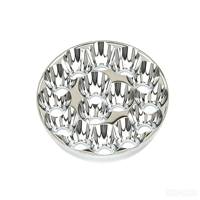 Réflecteur personnalisé à 15 LED, plaqué sous vide, anti-corrosion, testé en pulvérisation de sel, service OEM ODM