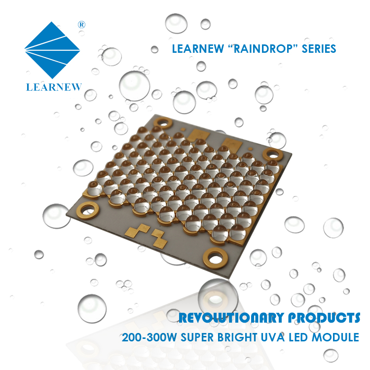 3535 SMD 200W Quartz Glass UVA UV LED Chip 365nm 385nm 395nm For 3D Printer