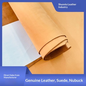 Nubuk Hakiki Deri 1.8-2.0mm Yüksek Kaliteli Dayanıklı İşlenmiş Vintage Kumaş, Yürüyüş Ayakkabıları, Kemerler, Çantalar ve DIY Projeleri için - Product Image 2