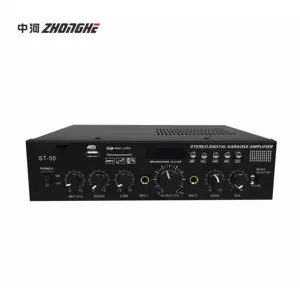 ST-80 2*80W puissance pour la maison professionnel karaoké audio roi stéréo portable amplificateur de résistance fixe