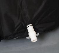 Baignoire de glace en PVC gonflable portable populaire Baignoire de récupération en plongée froide pliable pour la thérapie à la maison, en plein air et sportive