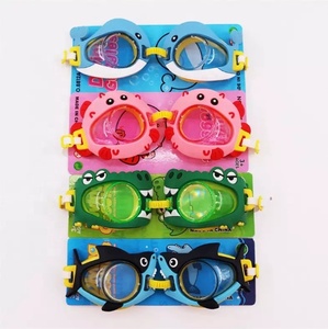 Kids Cartoon Adjustable Nose Diving Swimming Glasses for Children Water <b>Sports</b> Diving Equipment Summer <b>Toys</b> - Product Image 2