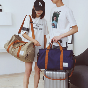 Sac de sport décontracté unisexe personnalisé avec logo fournisseur, compartiment à chaussures, idéal pour les voyages courts en extérieur - Product Image 5