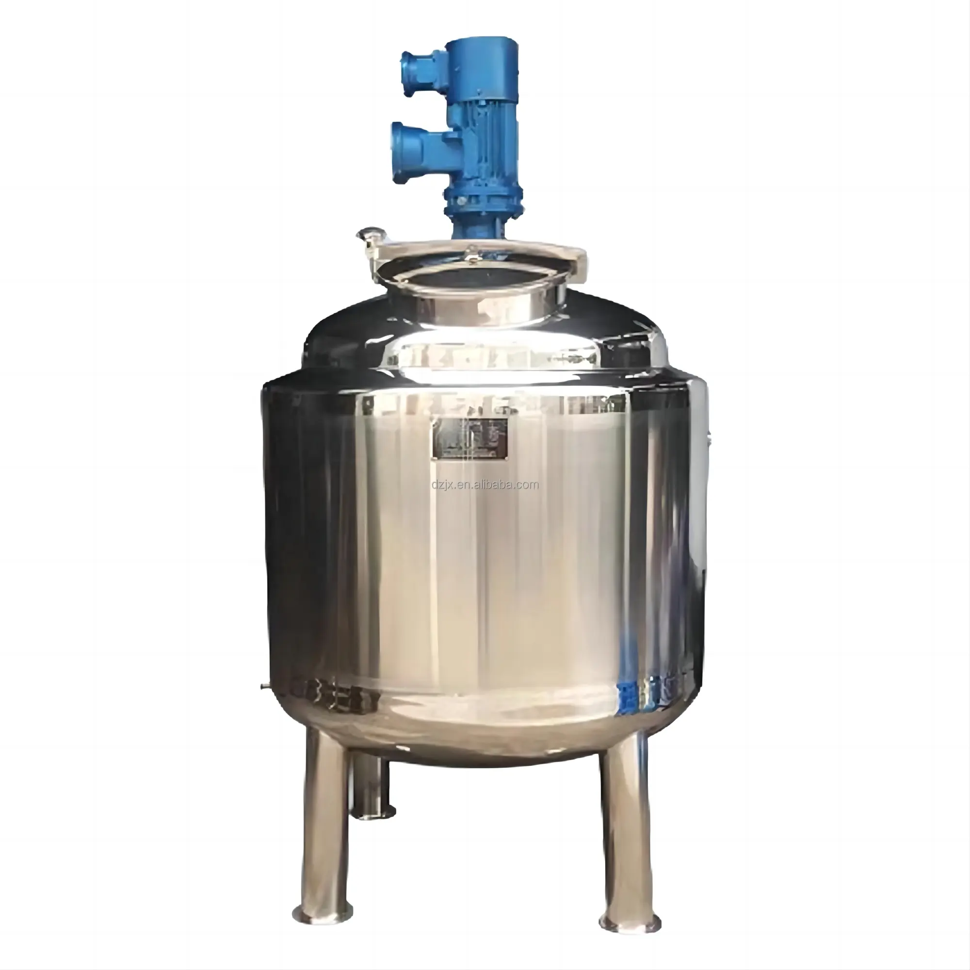 DZJX 2023 sıcak satış vakum emülgatör mikser Homogenizer 50 Kg 100 200 300 500 1000 1500 2000 3000 5000 Litre macun karıştırma tankı