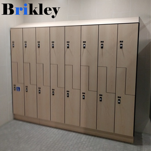 Nhỏ gọn HPL Locker với không thấm nước Key điện tử kết hợp ổ khóa lắp ráp gỗ và kim loại tủ - Product Image 6