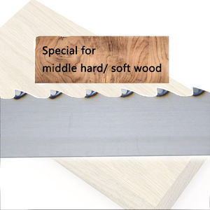 Lame de scie à ruban industrielle de qualité professionnelle avec lames à pointes en stéellite, acier de haute qualité pour une coupe efficace du bois - Product Image 3