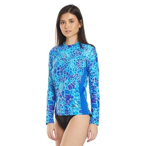 Chaleco de Dos Piezas para Mujer, Sin Mangas, UPF50+, de Secado Rápido, Poliéster/Spandex, para Surf y Natación - Product Image 5