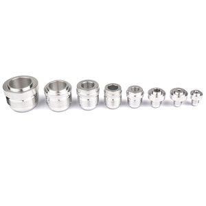 מיכל דלק ביצועים-על לרכב יידונג כסוף AN3 AN4 AN6 AN8 AN10 AN12 AN16 AN20 אלומיניום מרותך לחיבור - Product Image 3