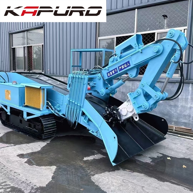 MWB-80 Multi-functional Mining Mucking Machine for Loading Mucking and Transporting in Mining Tunneling Engineering Projects