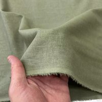 Anyaman 10S 12S 15S Linen 30 Rayon 70 kain Linen Viscose untuk kain kemeja wanita
