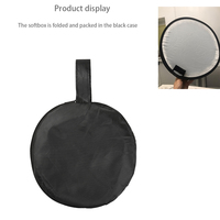 Portable 40cm Mini Soft Box Softbox Studio Tir Tente Diffuseur pour Godox TT685 V860iii TT600 Soft Mobile Flash Diffuseur