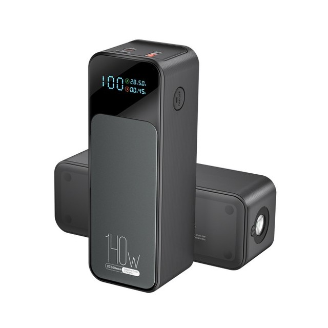 Portable 140W 15W High Power Bank Charging Station 27000Mah Fast Charge Large Capacity Mobile Notebook Bank Type-C LED Display