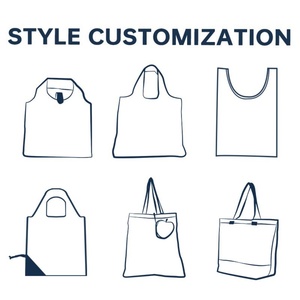Bolsas de Compras Plegables de Poliéster Resistentes, Ligeras y Duraderas, Reutilizables, Lavables, Elegantes y con Color Personalizado de Fábrica - Product Image 2