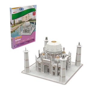 ของเล่นเสริมพัฒนาการ STEM แบบ DIY ตัวต่อกระดาษ 3 มิติ ตัดด้วยเลเซอร์ รูปแบบสถาปัตยกรรมชื่อดังระดับโลก  ออกแบบตามสั่ง OEM ของขวัญการ์ตูนสำหรับเด็ก - Product Image 2