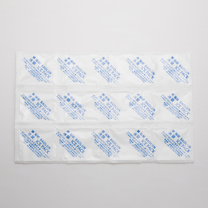 BAOLUN Reusable Gel Ice Pack Sheet Hot Cold Pack for Pain Relief Medical Cooling Pads Custom Insulated Shipping Bags 290*195mm