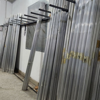 Projet de construction à grande échelle Profils en alliage d'aluminium Conception de dessin CAO pour décorations offrant une découpe de soudage CNC