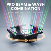 Escenarios Móviles LED RGBWauv para Discotecas y Clubes, IP33 Ra90, Focos de Aluminio y Plástico, Control DMX512