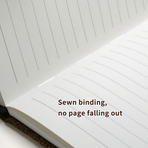 Custom logo OEM A6 Pu Leather <strong>Notebook</strong> Soft Cover Journal Hardcover Waterproof Office Supplies <strong>Campus</strong> 100 Sheets Thread - Product Image 3