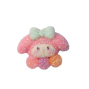 Nouveaux patchs en forme de dessin animé de sucre en gros, <span class=keywords><strong>chat</strong></span> à cornes sombres et chien aux oreilles bouclées, attaches et pinces pour cheveux pour enfants, décoration de coque de téléphone et de réfrigérateur - Product Image 5