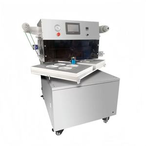 Máquina Selladora de Envases al Vacío con Sistema de Inyección de Nitrógeno para Bandejas de Alimentos y Sellado de Paquetes con MAP - Product Image 6