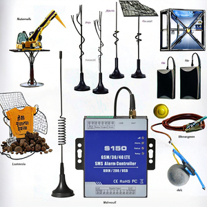 4G GSM nhà môi trường màn hình nhiệt độ độ ẩm mất điện báo động từ xa DC hẹn giờ ABS Vật liệu lửa ứng dụng điều khiển SMS cảnh báo - Product Image 3