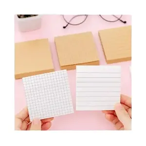 Advertising Foldable Pen Holder Sublimation Memo Pad Paper Hardcover Stationery Square Shaped Cube Customized Sticky Notes Box