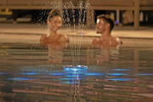 2025 nouveauté <span class=keywords><strong>bestway</strong></span> 58849 accessoires de <span class=keywords><strong>spa</strong></span> de piscine fontaine solaire lumières LED - Product Image 2