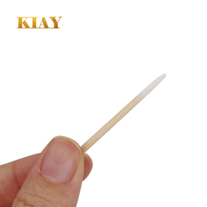 Semi Permanente di Trucco Piccolo Tamponi di Cotone Del Tatuaggio Forniture di Trucco Usa E Getta di Utilizzare il Legno A Segnale Testa Tamponi di Cotone - Product Image 3