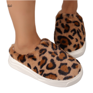 2025 New Fall Winter Cheap High Quality Soft Warm Platform Fluffy Plush Light Weight Faux Fur Women for for Wholesale - Product Image 1