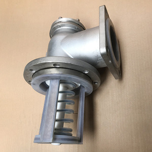 Válvula Submarina PTFE con Conexión de Brida de Acero Inoxidable 304 DN100 para Medios Resistentes a Ácidos y Álcalis - Product Image 3