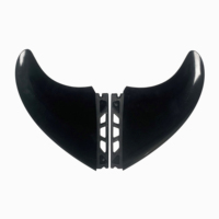 Planche de surf en plastique de haute qualité Quad Fins Nylon Twin Fins Keel Fins