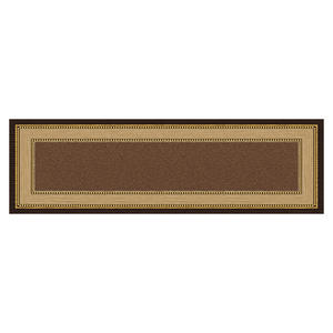 Tapis de cuisine Annie rectangulaire en bambou et coton avec base en caoutchouc antidérapante, absorbant l'huile, résistant à l'eau et aux taches, tapis d'entrée - Product Image 1