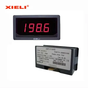 Xiami voltímetro digital medidor, painel de voltímetro