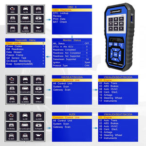 Outil de diagnostic complet pour Audi VW VAG KONNWEI KW450 Scanner de transmission ABS avec réinitialisation d'huile Codage des injecteurs Correspondance de la <span class=keywords><strong>batterie</strong></span> - Product Image 5