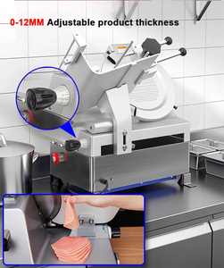 Fábrica al por mayor Auto Comercial Maquina De Cortar Carne Hogar Máquina De Corte De Carne De Acero Inoxidable - Product Image 2