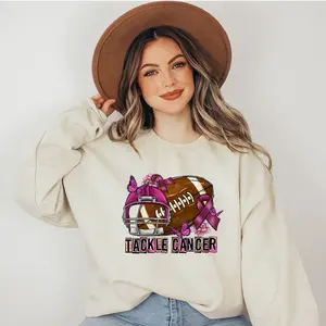 Fer sur le guerrier du <span class=keywords><strong>cancer</strong></span> du <span class=keywords><strong>sein</strong></span> en octobre nous portons un logo rose combat espoir goules effrayer le <span class=keywords><strong>cancer</strong></span> DTF autocollant de transfert pour les vêtements - Product Image 6