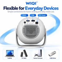 Projecteur intelligent Android 14 WiFi 6 pour le divertissement à domicile et la distribution au détail, approvisionnement en gros pour les acheteurs de produits