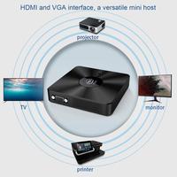 Mini PC T92-C N3350/J3455, 4/64GB, compatible con salida HD VGA, nettop, Linux, ubunbtu, Windows 11, 2021