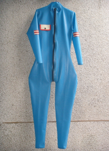 Langarm <span class=keywords><strong>Latex</strong></span> Catsuit sexy <span class=keywords><strong>Latex</strong></span> Catsuits Catsuit mit Kondom - Product Image 2