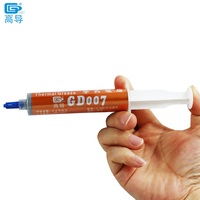 Pâte thermique conductrice de chaleur GD007 grise 6,8 W/M-K, plâtre en silicone, composé pour dissipateur thermique pour CPU, LED, GPU, refroidisseur, emballage en sac