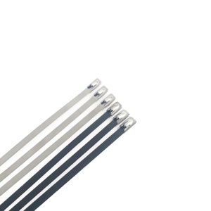 رباط كابلات معدني من الفولاذ المقاوم للصدأ 304 / 316 متين ومتعدد الألوان للاستخدام العام - Product Image 3