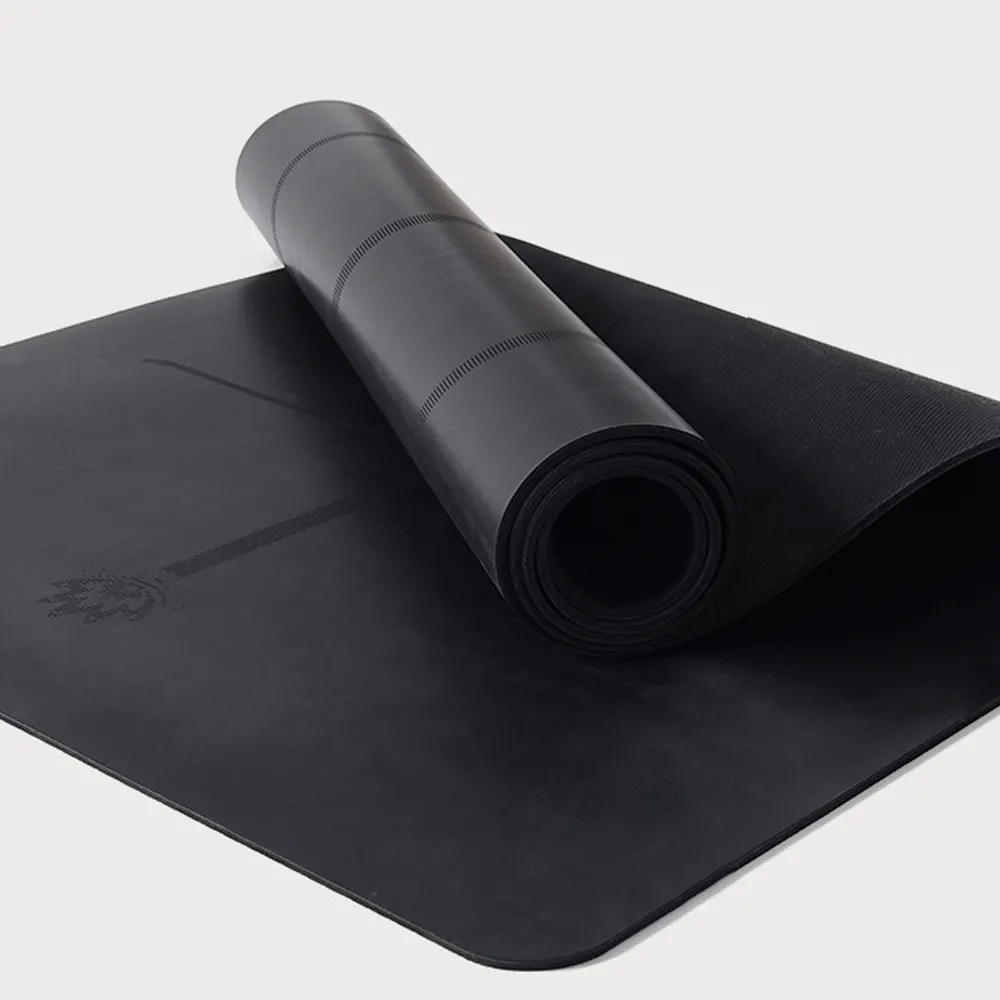 Pu Natuurlijke Rubber Yoga Mat Verbreed Verdikte Antislip Oefening Fitness Mat Voor Yoga En Andere Trainingen