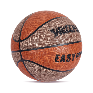 Ballon de basketball en PU pour hommes/femmes, entraînement, design personnalisé, taille 7, 600-630g, écologique, logo <span class=keywords><strong>et</strong></span> couleur personnalisables, WELLMAN - Product Image 4