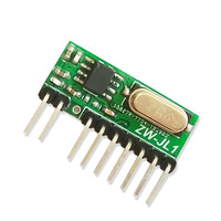 Module récepteur sans fil KONST à faible consommation 2,6 V, 433 MHz, 4 données, code d'apprentissage, puce de décodage longue portée