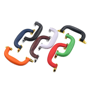 มือจับหนังสำหรับกระเป๋าสเตนเลสหลายสีพกพาง่าย - Product Image 5