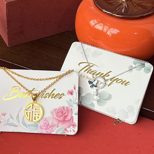 Cartes de remerciement de luxe pour l'entretien des bijoux, imprimées sur papier, pour petites entreprises – Fournisseur direct usine - Product Image 2