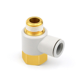 ข้อต่อเกลียวเดี่ยว DDE Dade Pneumatics รุ่น KQ2VF04/06/08/10/12-M5/01/02/03/04S อุปกรณ์โลหะ - Product Image 3