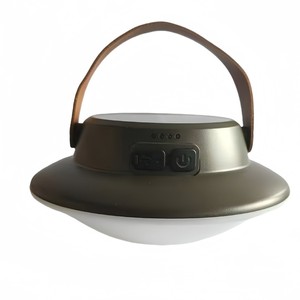 Lampe de camping solaire UFO rechargeable par USB, lampe suspendue portable pour l'extérieur - Product Image 3